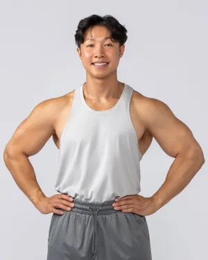 Lee Lem String Singlet -  Ice Grey