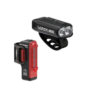 Lezyne Micro Drive Pro 600XL / Strip Light Pair