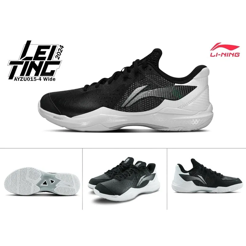 LI-NING Badminton Thunder AYZU015-1 WHITE/Blcak 2024