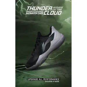 LI-NING Badminton Thunder AYZU015-1 WHITE/Blcak 2024