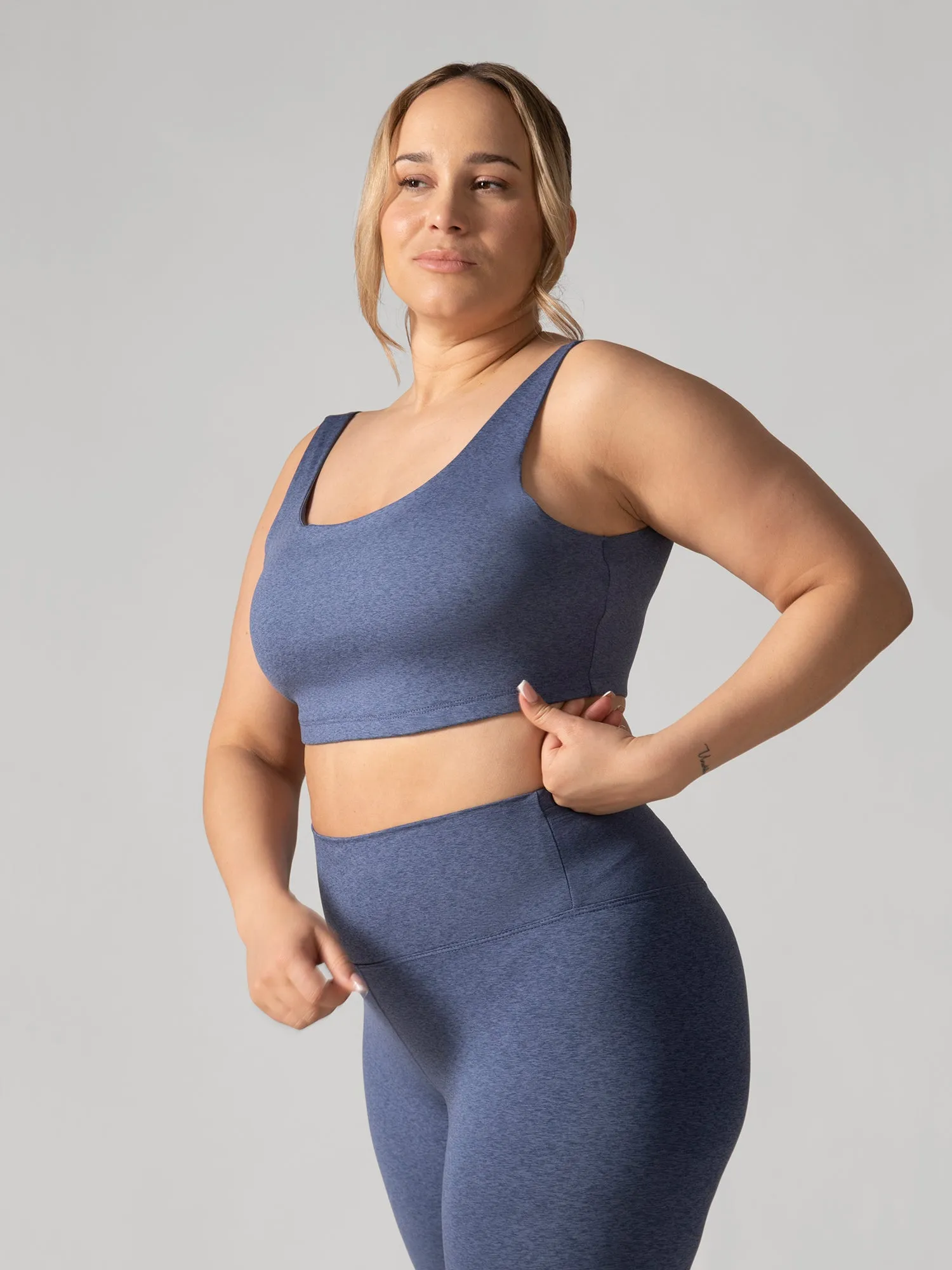 Life's good Sports Bra - Denim