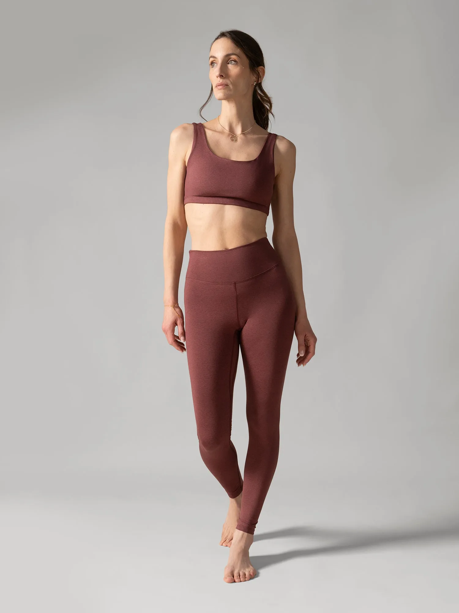 Life's good Sports Bra - Rhubarb