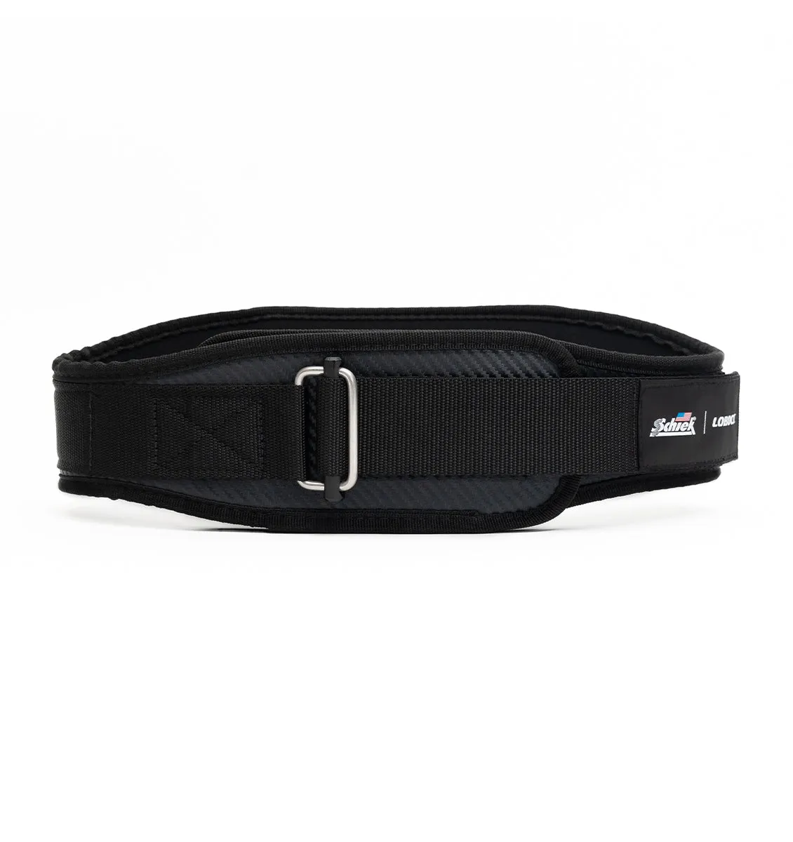 LOBOCKI x Schiek CF3004 Carbon Fibre Contour Weight Lifting Belt - Black