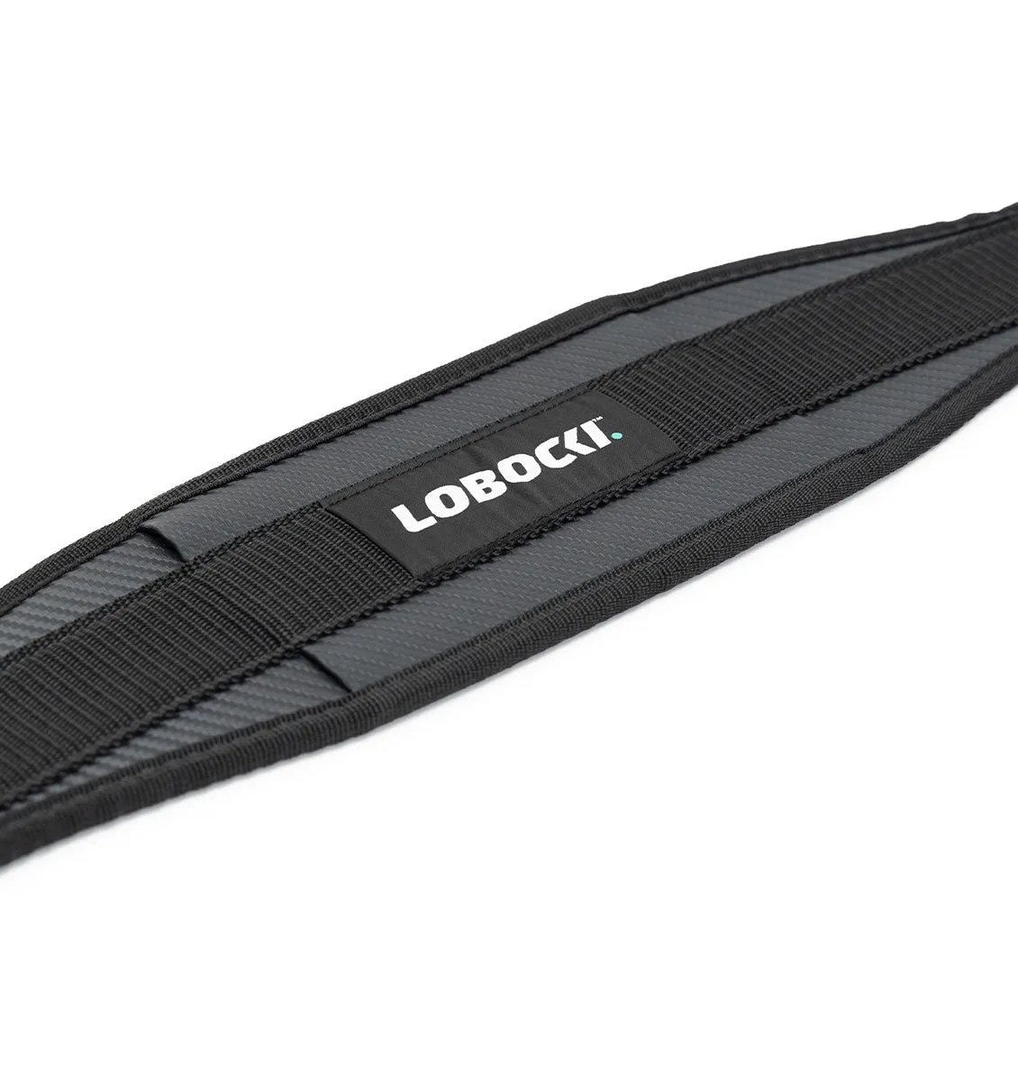 LOBOCKI x Schiek CF3004 Carbon Fibre Contour Weight Lifting Belt - Black