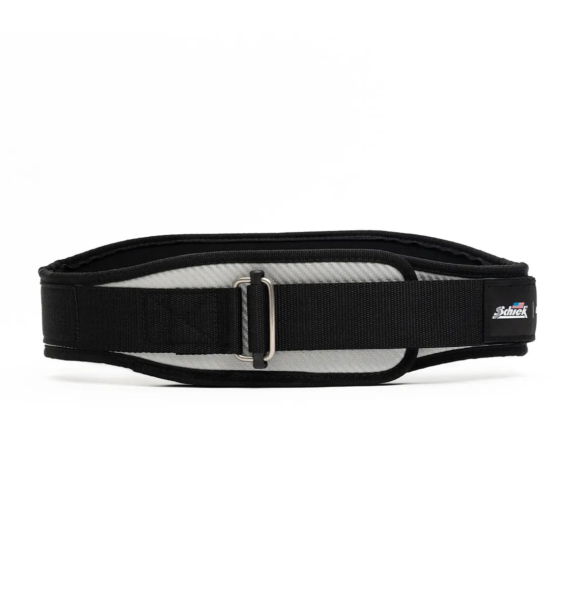 LOBOCKI x Schiek CF3004 Carbon Fibre Contour Weight Lifting Belt - Silver