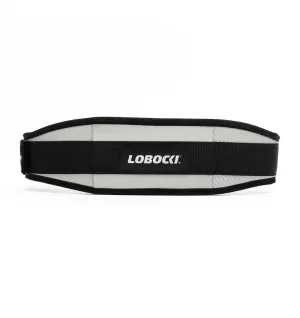 LOBOCKI x Schiek CF3004 Carbon Fibre Contour Weight Lifting Belt - Silver