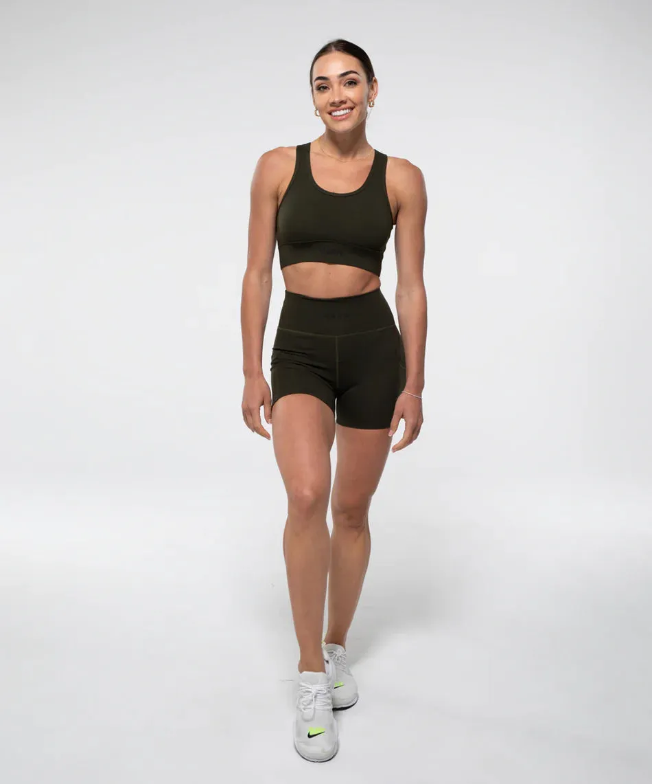 LOCKED IN Spandex Bundle in Olive