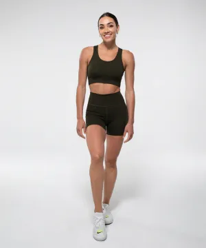 LOCKED IN Spandex Bundle in Olive