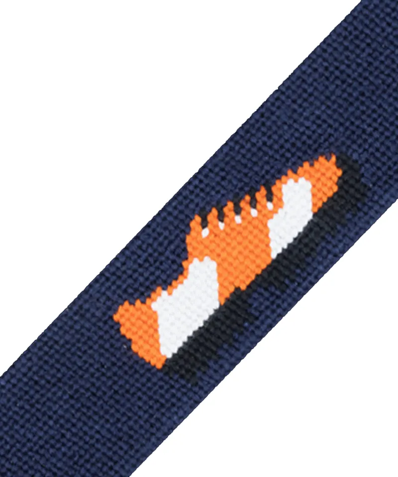 LOLONG Golf Men's Golf Shoes Needle Point Belt - Navy