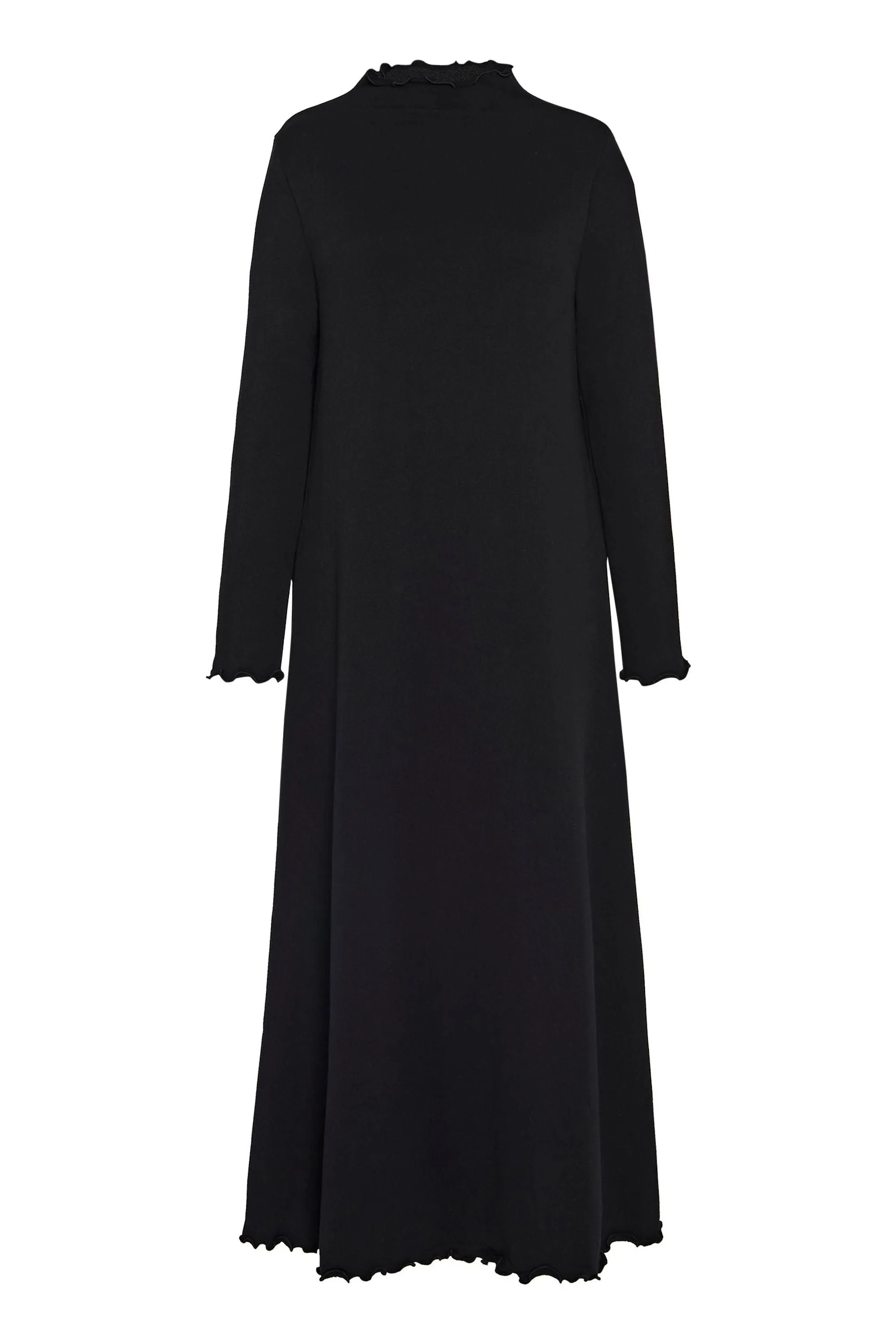 Lounge Black Terry Dress