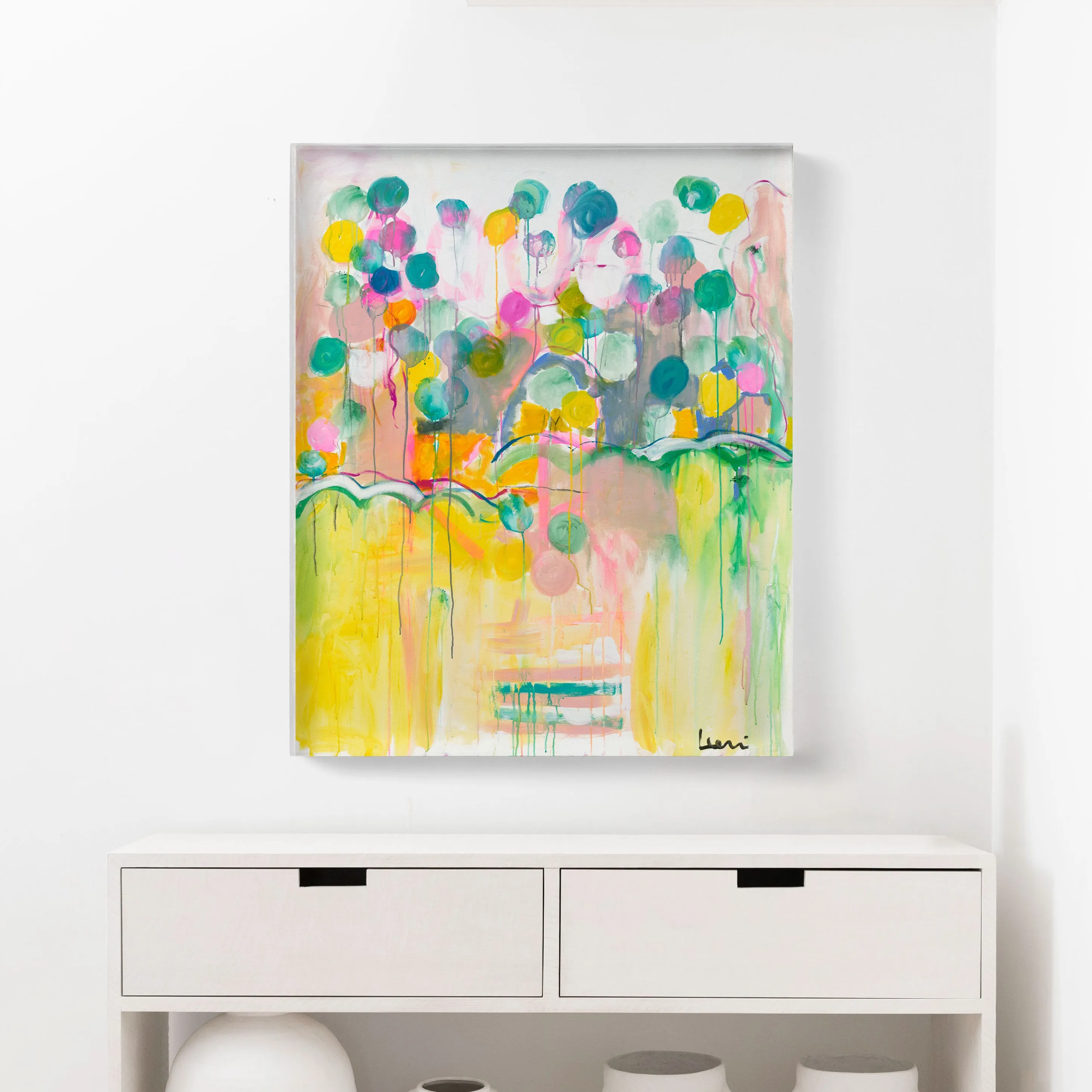 Love Grows Here Art Print