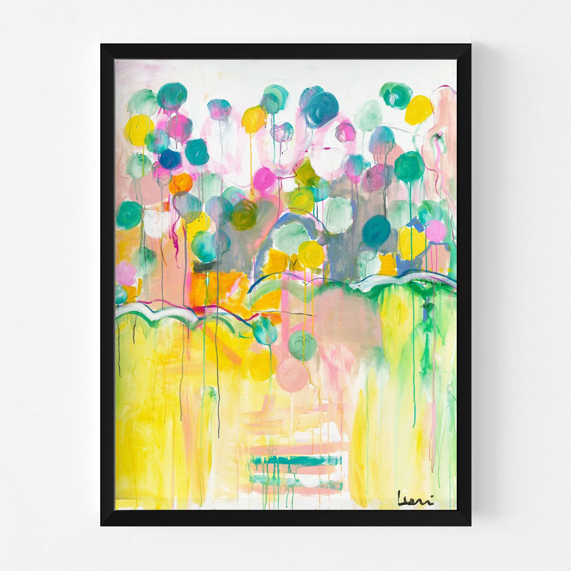 Love Grows Here Art Print