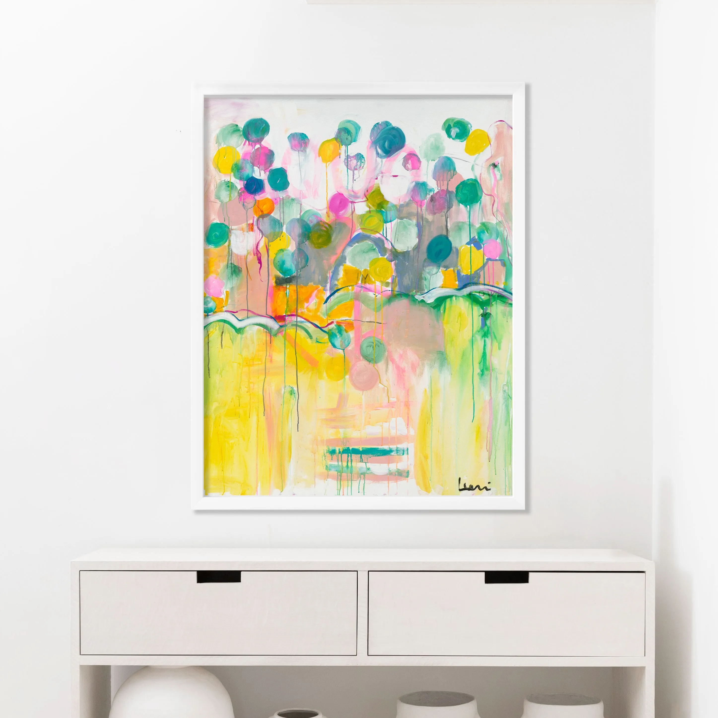Love Grows Here Art Print