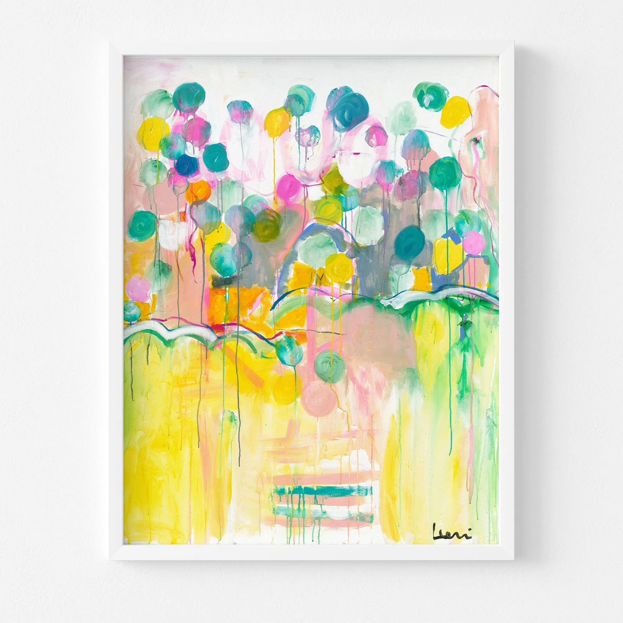 Love Grows Here Art Print