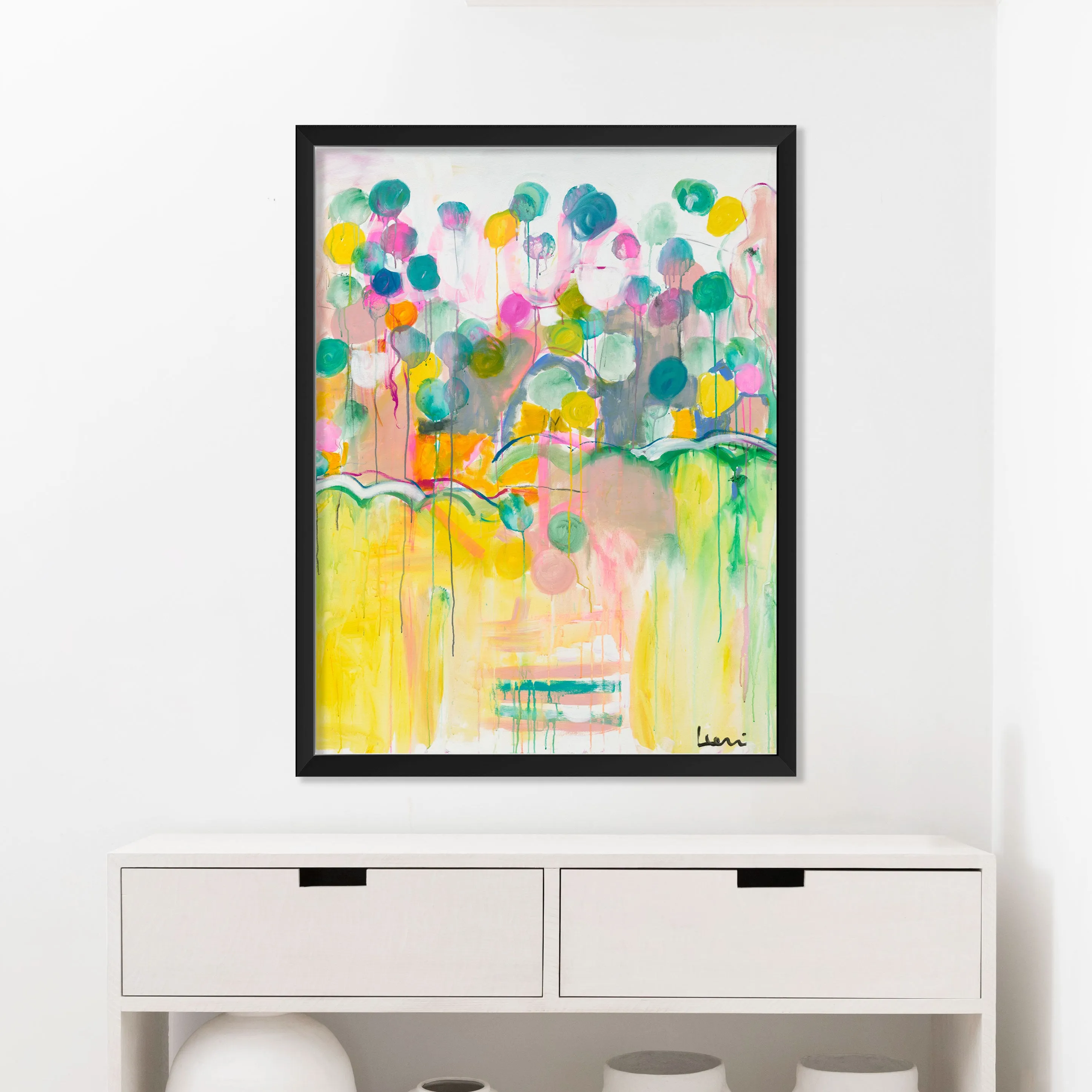 Love Grows Here Art Print