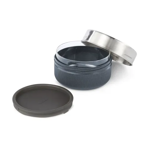 Lunch bowl Glass Black Blum 750 ml Granit GR-LB-L015