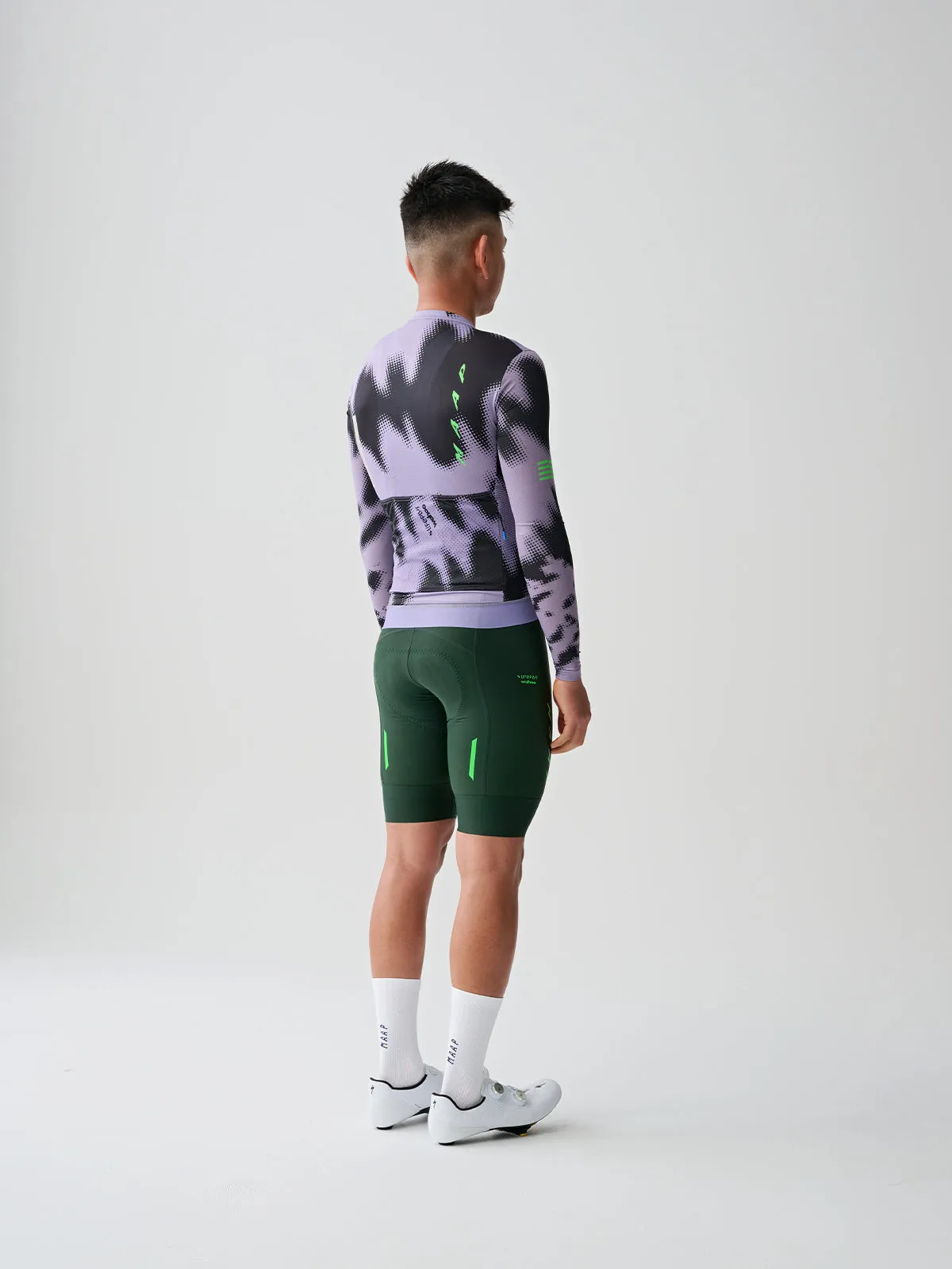 MAAP LPW Pro Air LS Jersey 2.0 - Purple Ash/Black