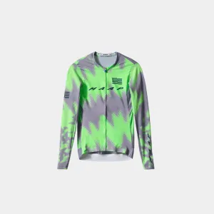 MAAP Women's LPW Pro Air LS Jersey 2.0 - Purple Ash/Aqua Green