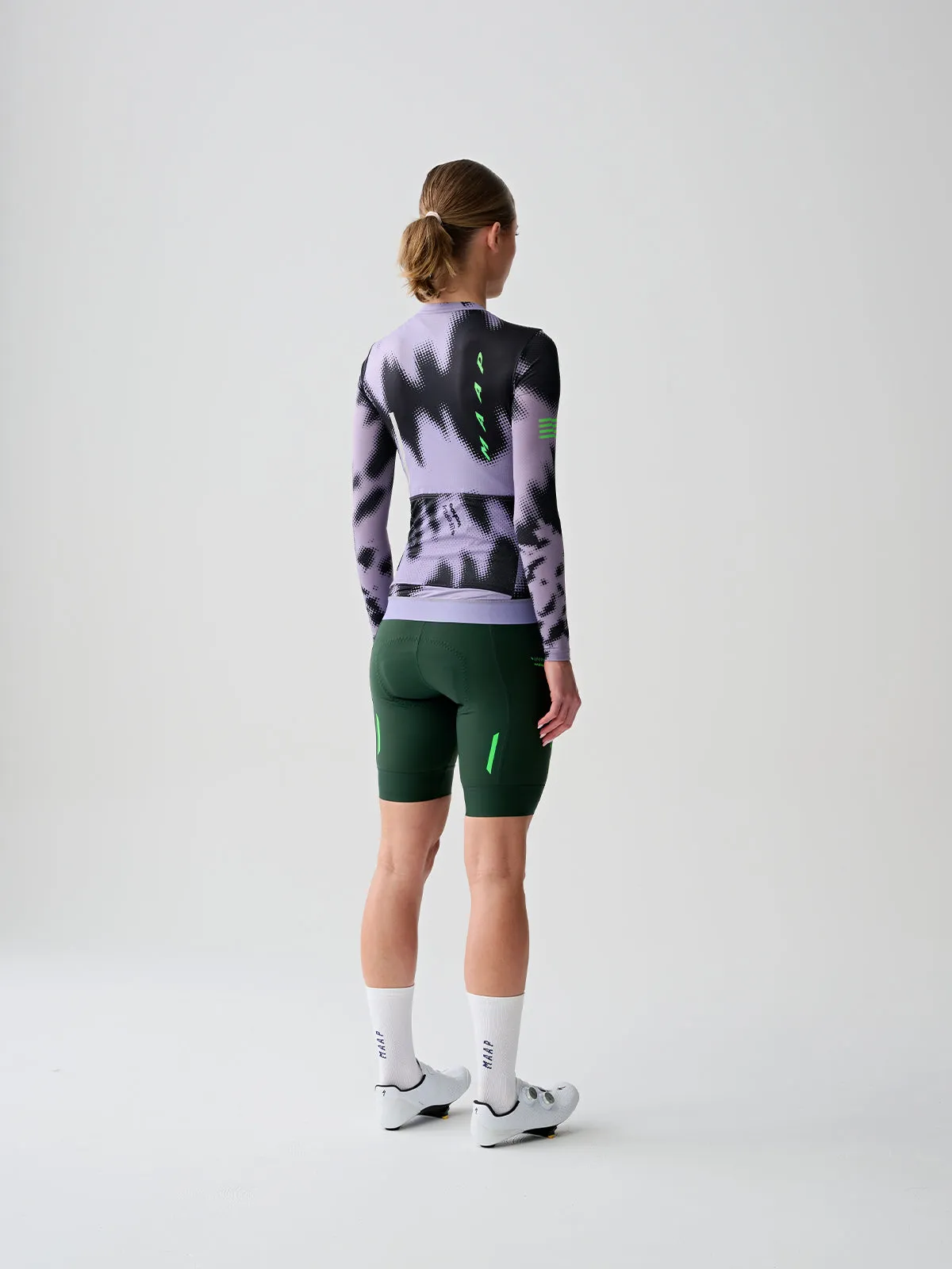 MAAP Women's LPW Pro Air LS Jersey 2.0 - Purple Ash/Black