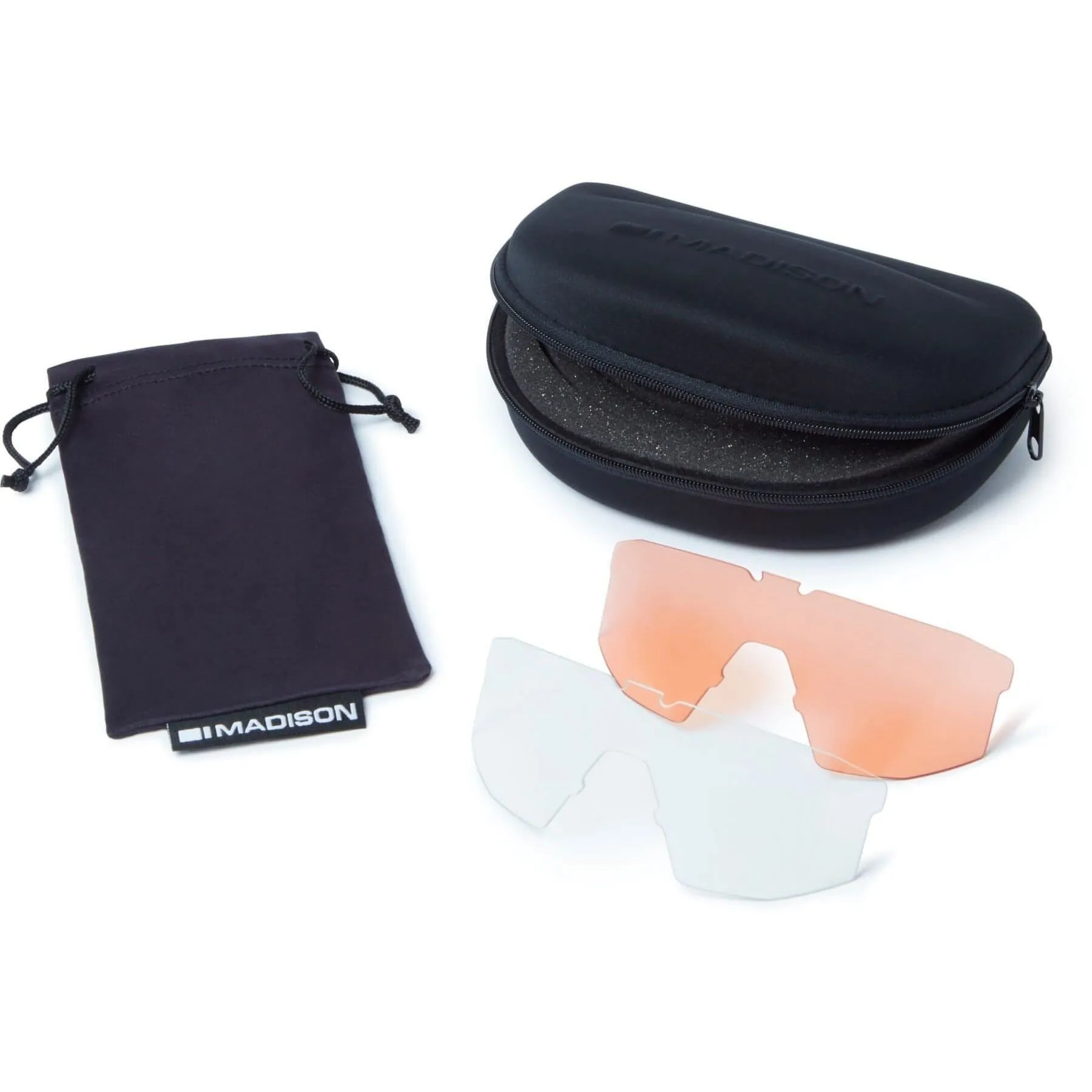 Madison Cipher 3 Lens Pack Cycling Sunglasses - Blue