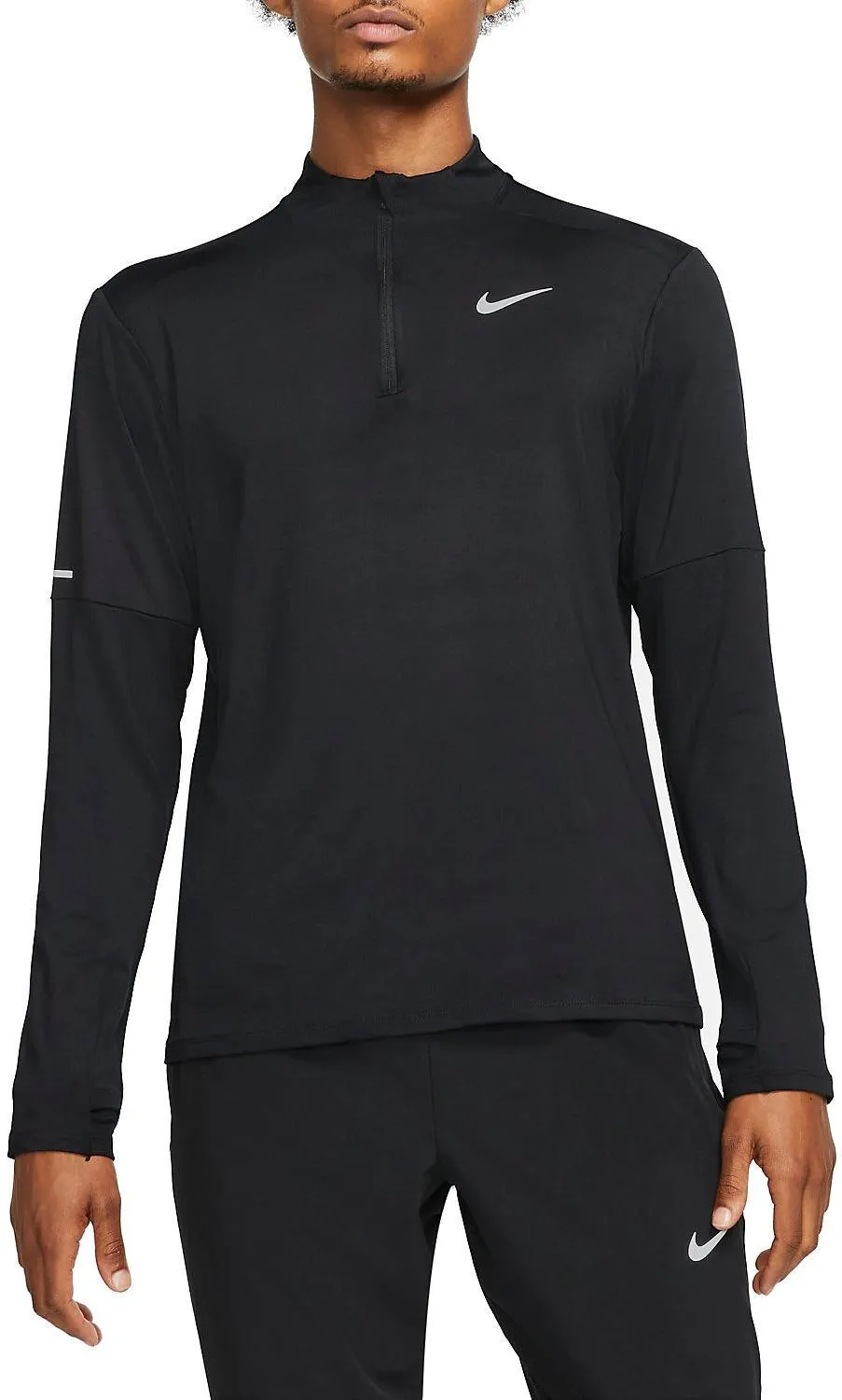MAGLIA FELPA NIKE CROSSFIT OUTDOOR RUNNING UOMO NERA TECNICA