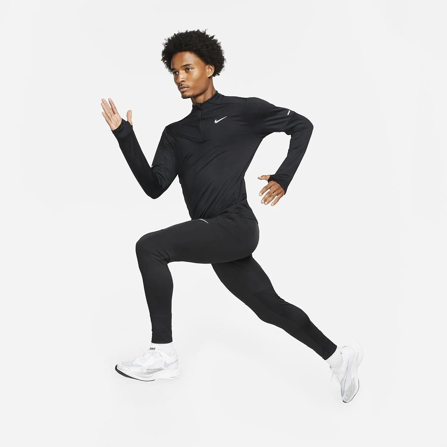 MAGLIA FELPA NIKE CROSSFIT OUTDOOR RUNNING UOMO NERA TECNICA