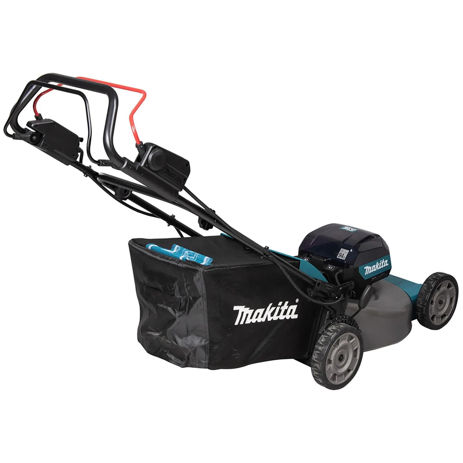 Makita 53cm Lawn Mower 40V Max XGT Li-ion Cordless Garden Grass Outdoor 2 x 5Ah Battery and Dual Fast Charger LM002GT204