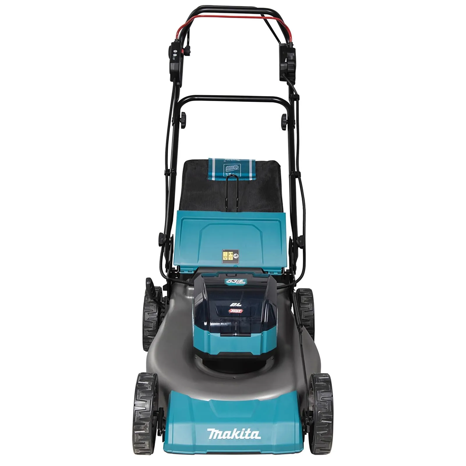 Makita 53cm Lawn Mower 40V Max XGT Li-ion Cordless Garden Grass Outdoor 2 x 5Ah Battery and Dual Fast Charger LM002GT204