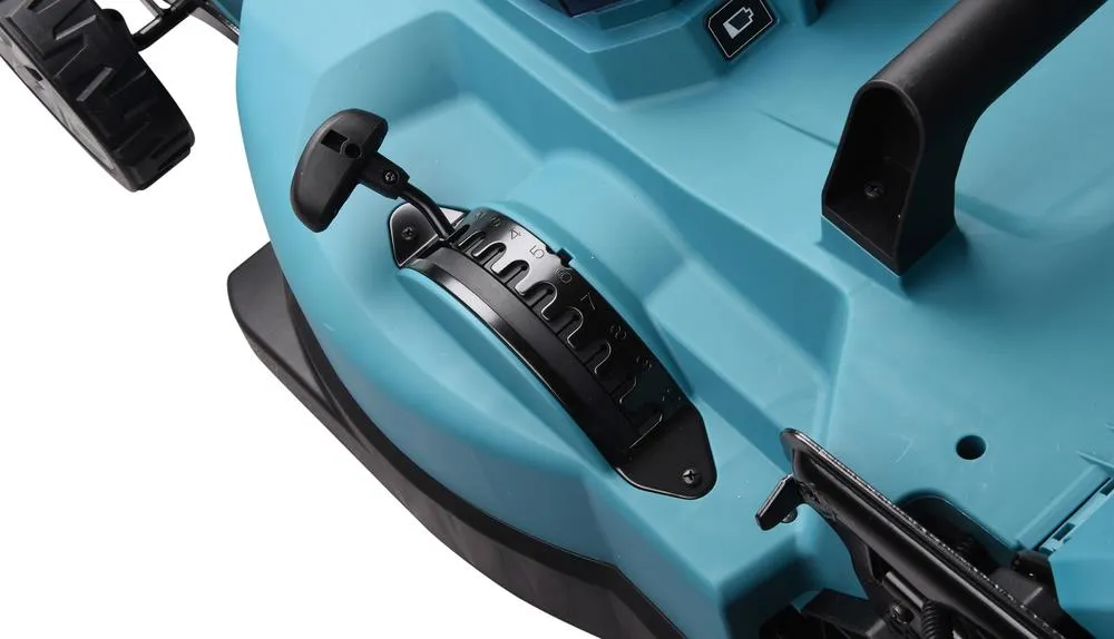 Makita 53cm Lawn Mower Kit Twin 18V LXT Li-ion Cordless Garden Grass Outdoor 2 x 5Ah Battery and Dual Charger DLM539CT2