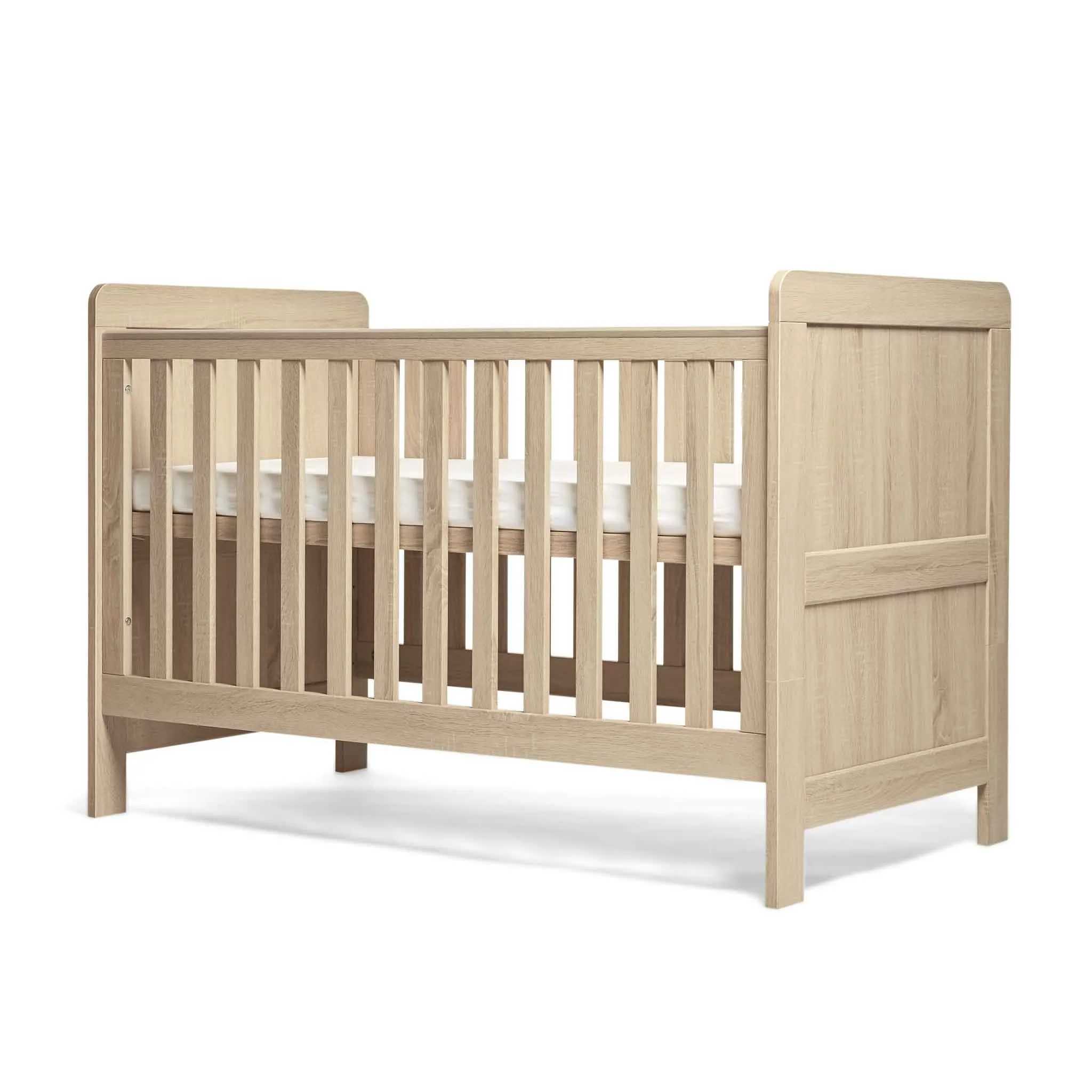 Mamas & Papas Atlas 3 Piece Cotbed Range Light Oak