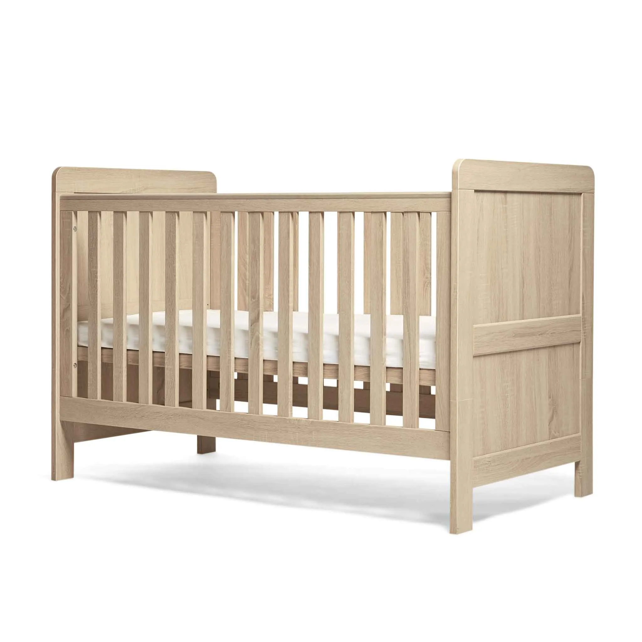 Mamas & Papas Atlas 3 Piece Cotbed Range Light Oak