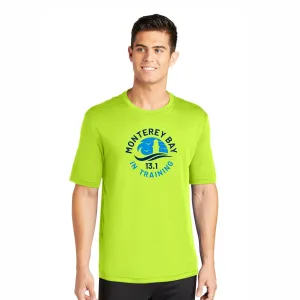 MBH Men's Tech UPF40  Tee -Hi Viz- In Training