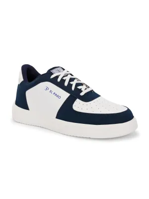 Men Solid Lace Up Sneakers