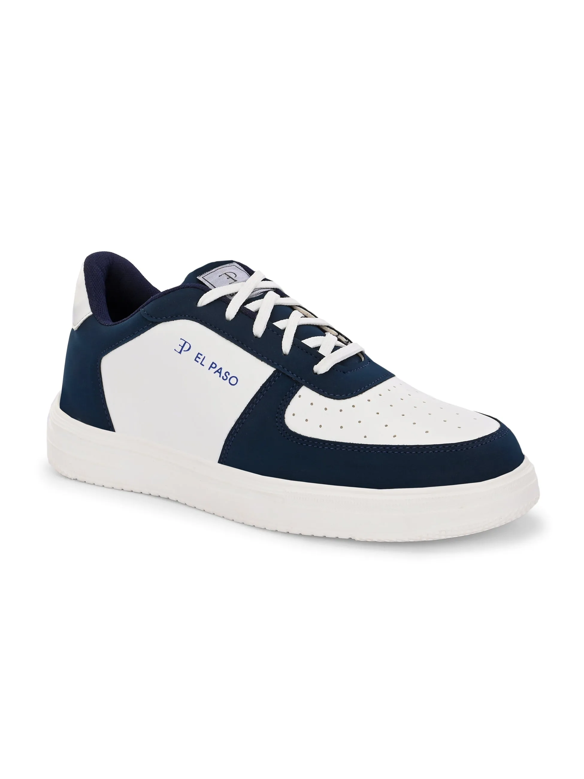 Men Solid Lace Up Sneakers