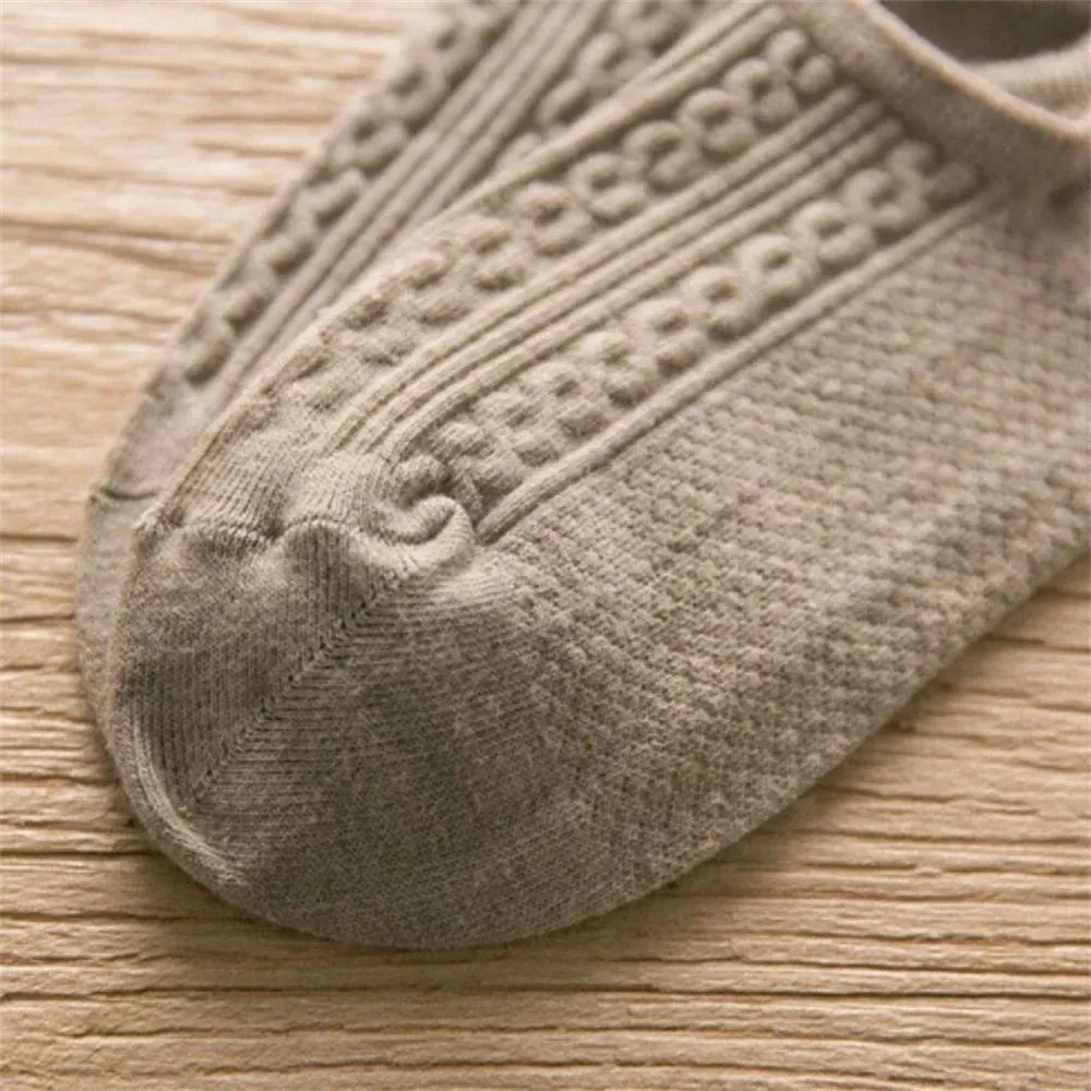Men's Cotton Tube Socks - Breathable & Anti-Odor