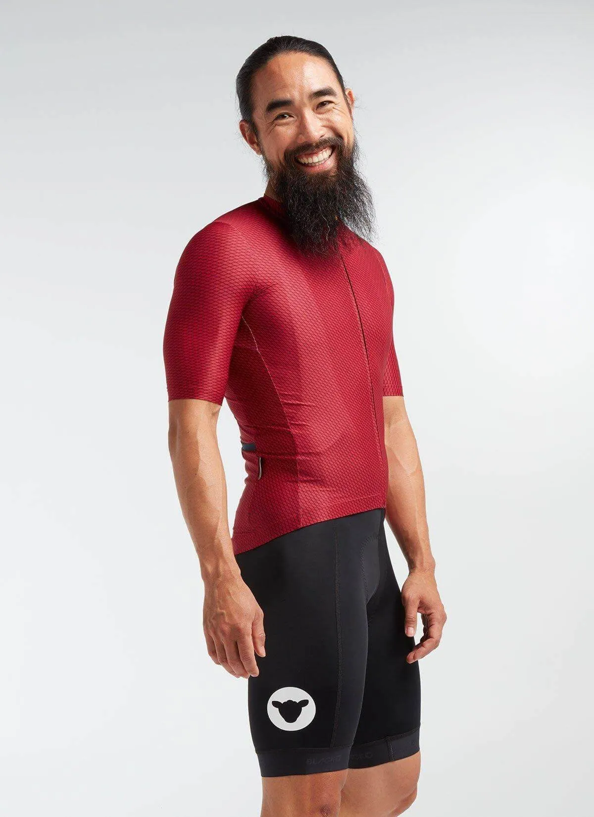 Men's Essentials Team Jersey - Jester Red Hatch