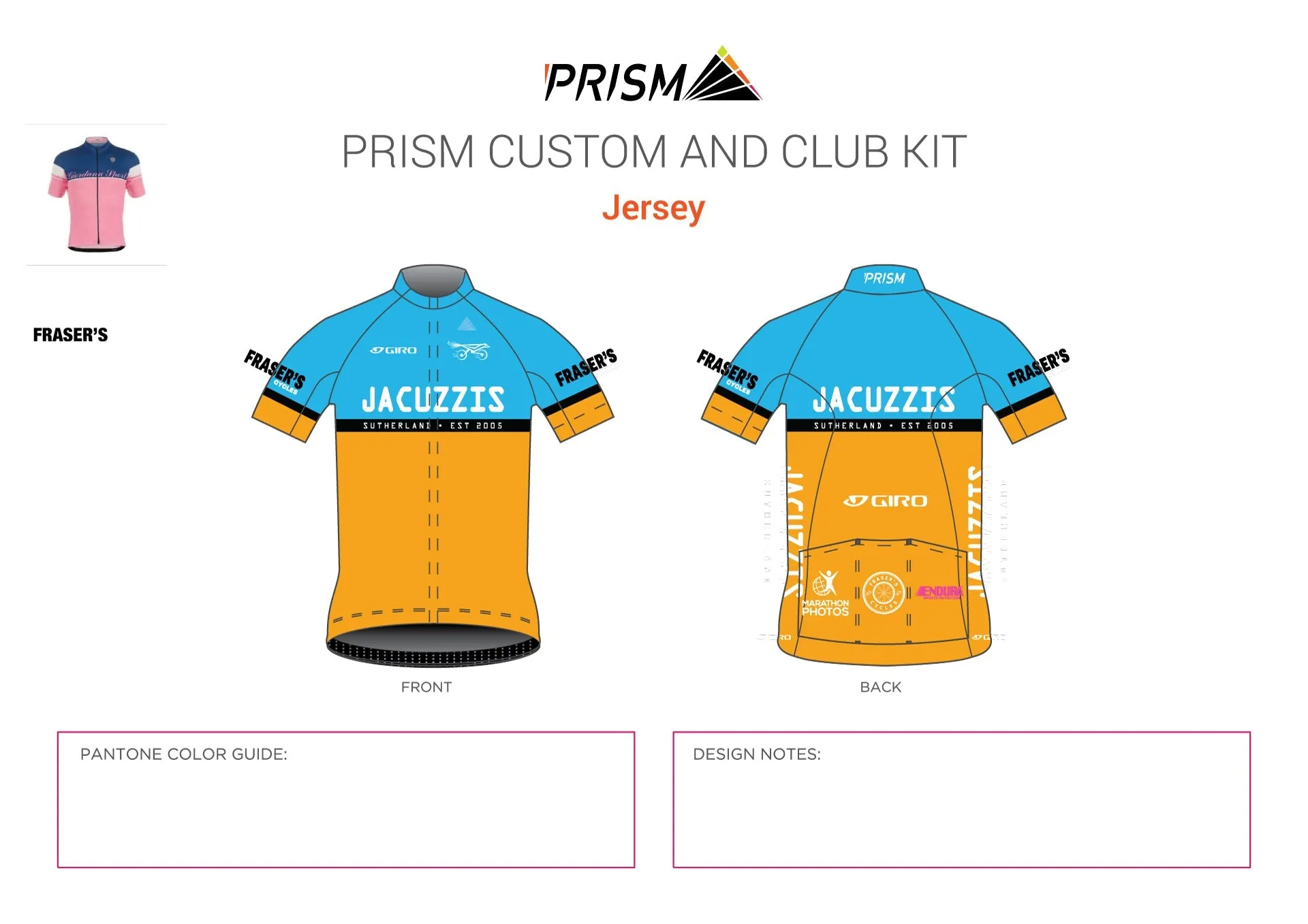 Men's Grand Tour Ligera Jersey - Race