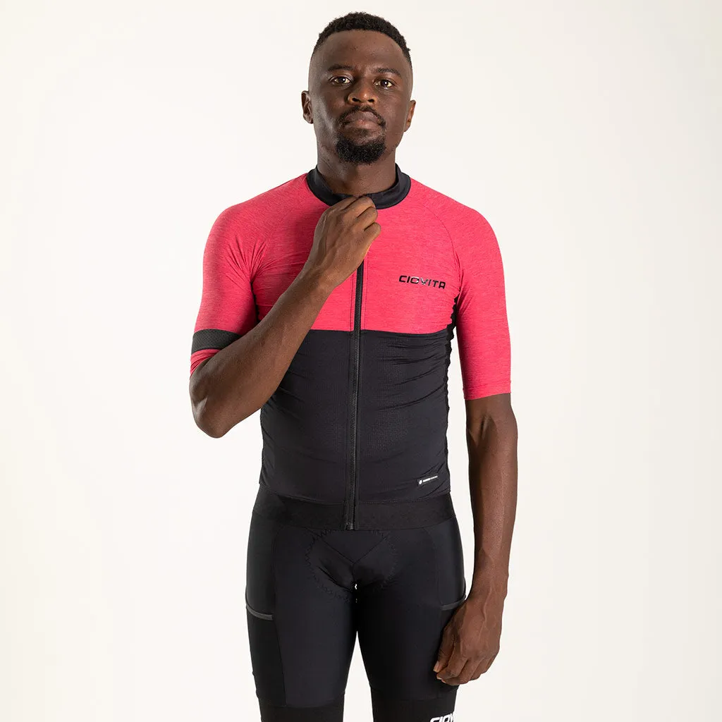 Men's Opera Race Fit Jersey (Ruby)