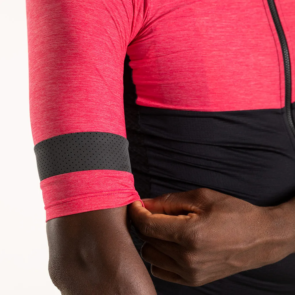 Men's Opera Race Fit Jersey (Ruby)