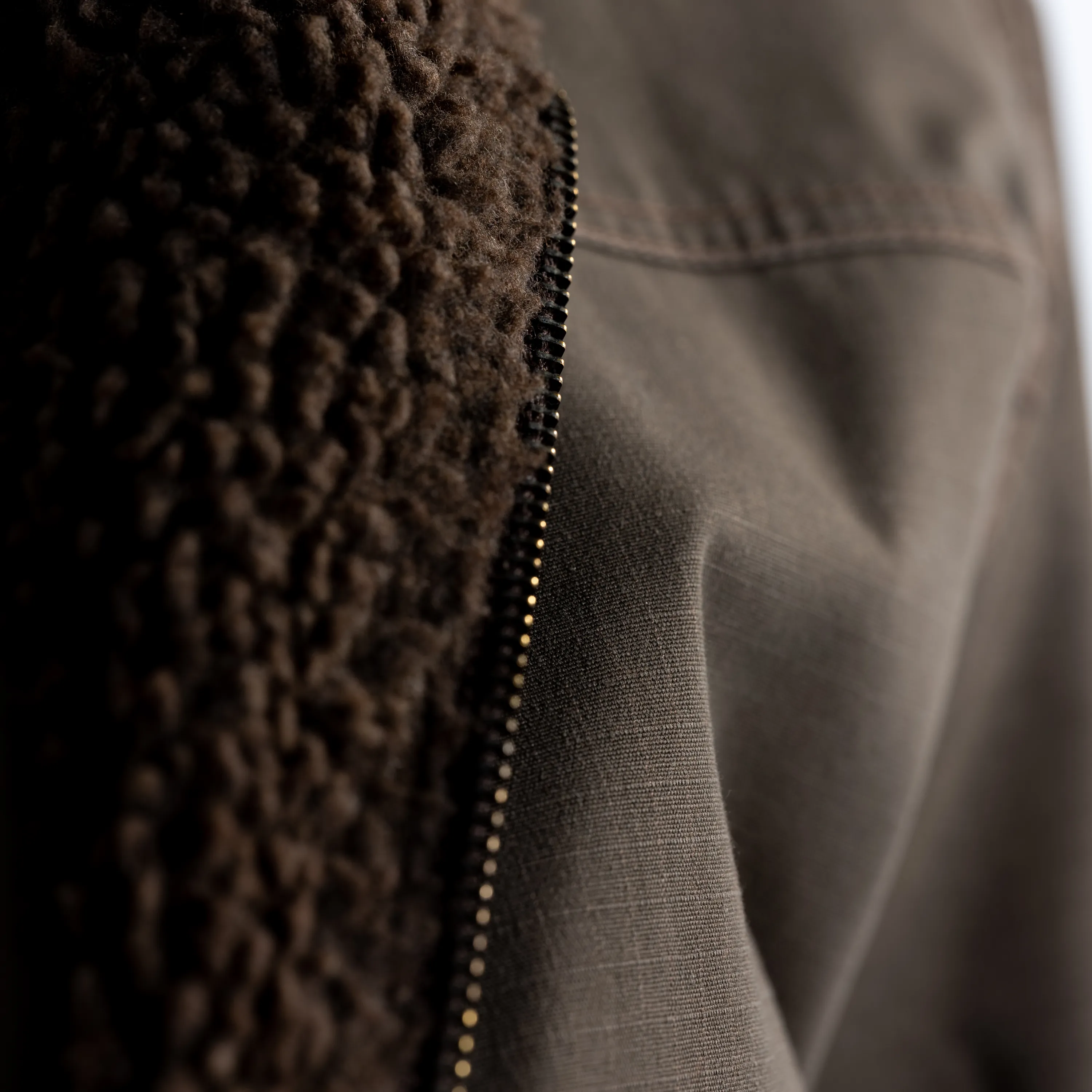 Men's Sherpa Lined Canvas Jacket