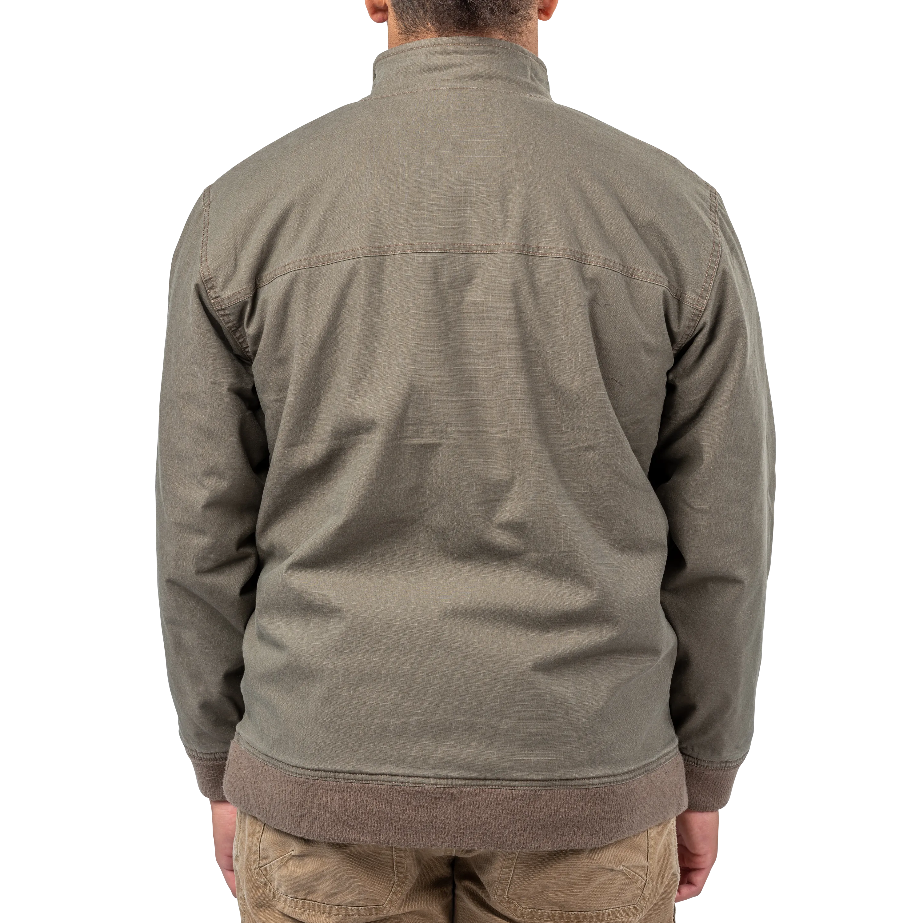Men's Sherpa Lined Canvas Jacket