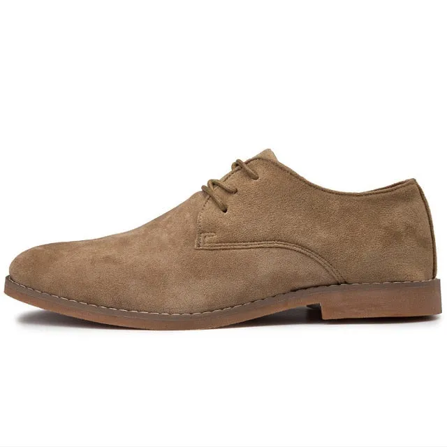 Merkmak Fashion England Trend Casual Shoes Men Flock Oxford Wedding Leather Dress Men Flats Waterproof Men Shoes Plus Siz