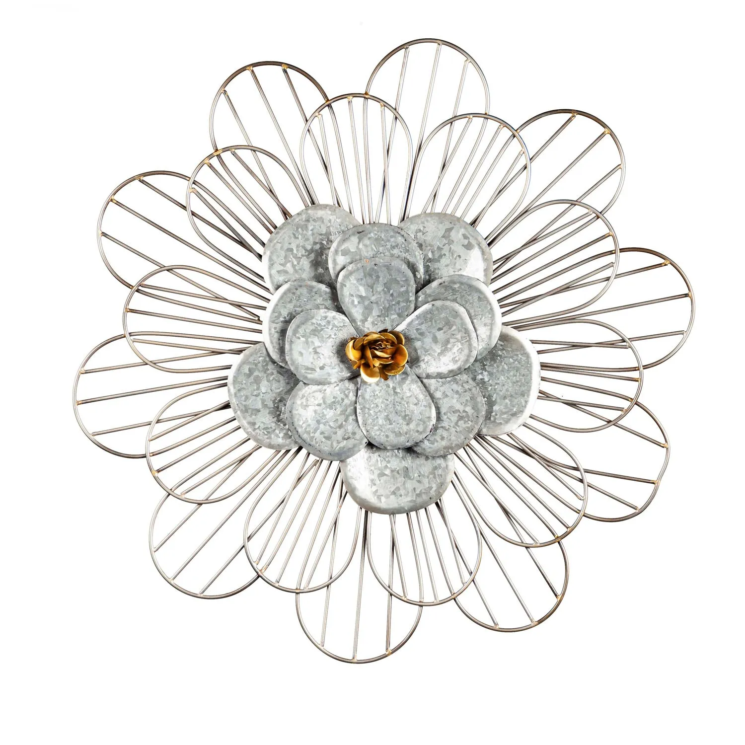 Metal Floral Outdoor Wall Décor,6m653