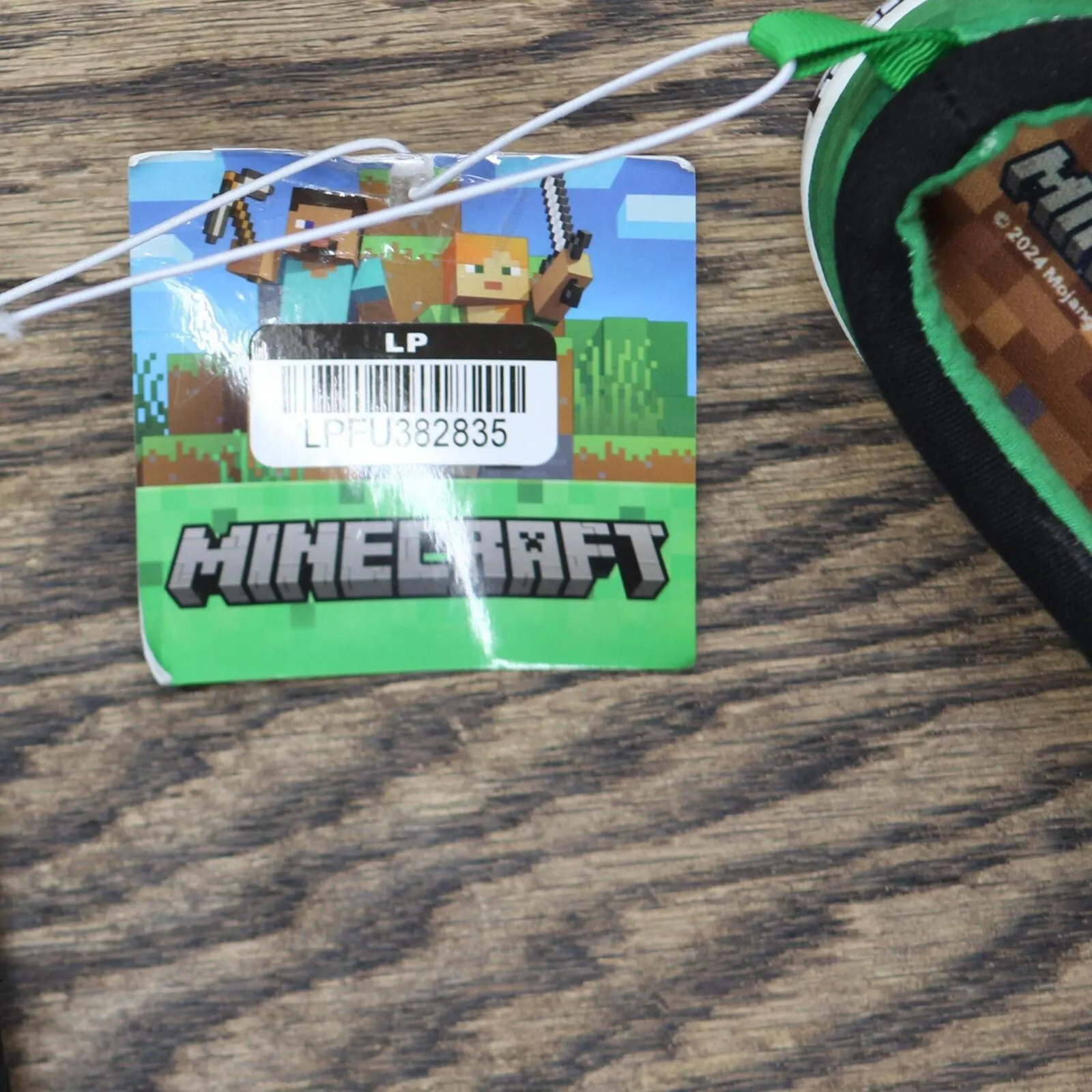 Minecraft Boys Creeper Slip-On Shoes 167594ccfccc65 Green 1