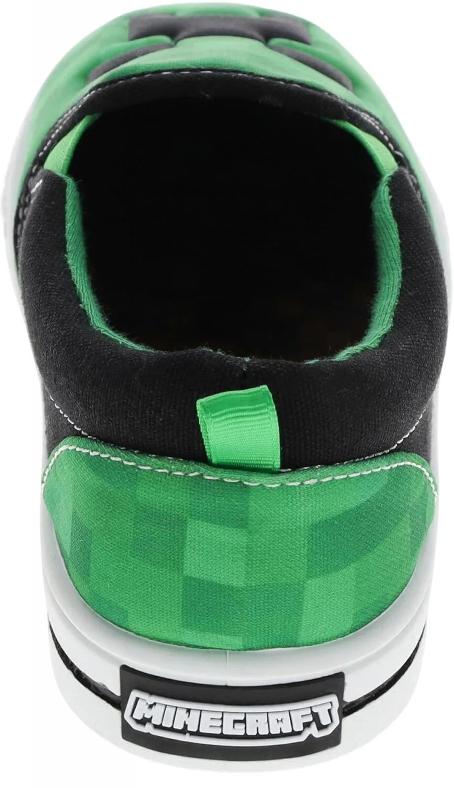 Minecraft Boys Creeper Slip-On Shoes 167594ccfccc65 Green 1