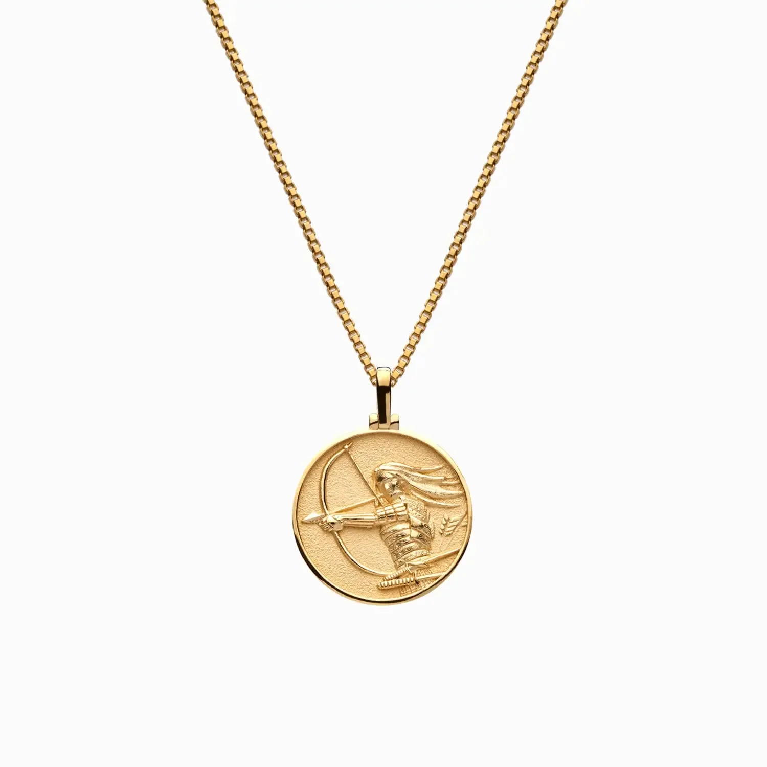 Mini AWE Goddess Coin Pendant w/ Chain, multiple styles