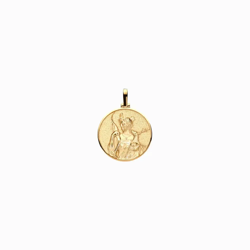 Mini AWE Goddess Coin Pendant w/ Chain, multiple styles