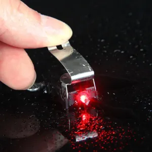 Mini Bicycle Brake Light Rear Tail Mount Bike Light  LED Cycling Bright Light Waterproof LED Brake Lamp Cycling Accessories