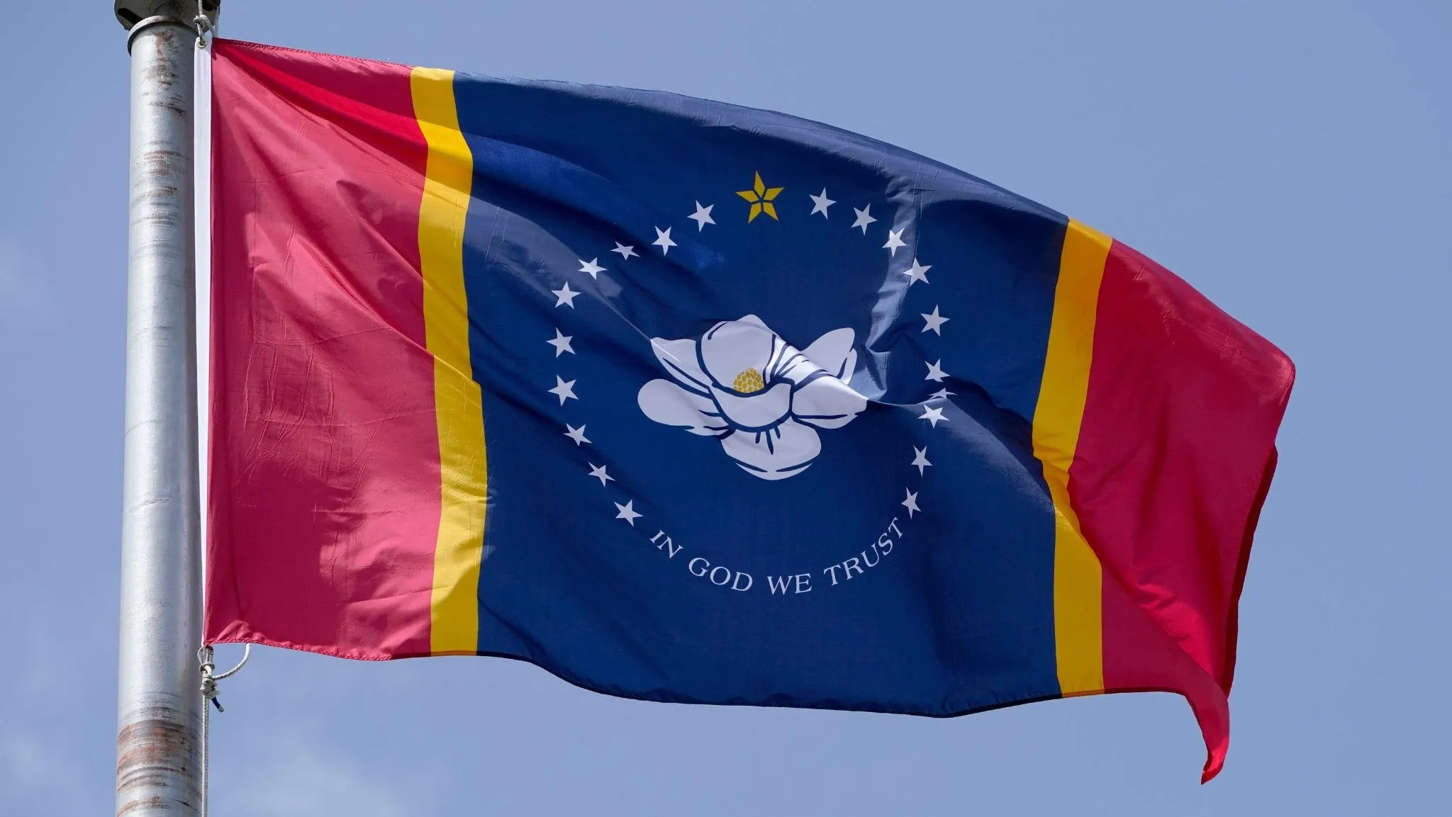 Mississippi Outdoor State Flag - #402814