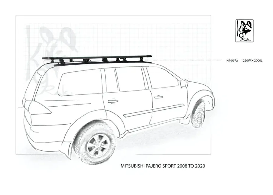 Mitsubishi Challenger Pajero Sport K9 Roof Racks Expedition Quality - Black Friday Sale